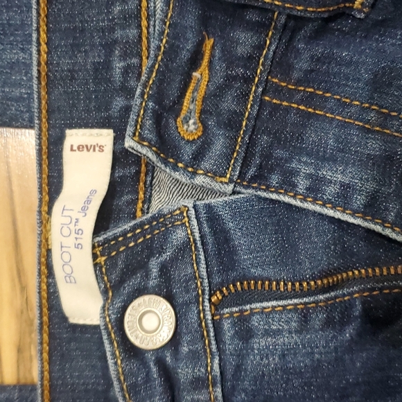 Levi's Boot Cut 515 Jeans - Size 8 Long - Picture 7 of 7